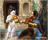 Lord Krishna & Nanda Maharaja
