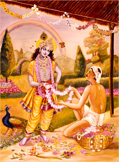 Florist & Lord Krishna