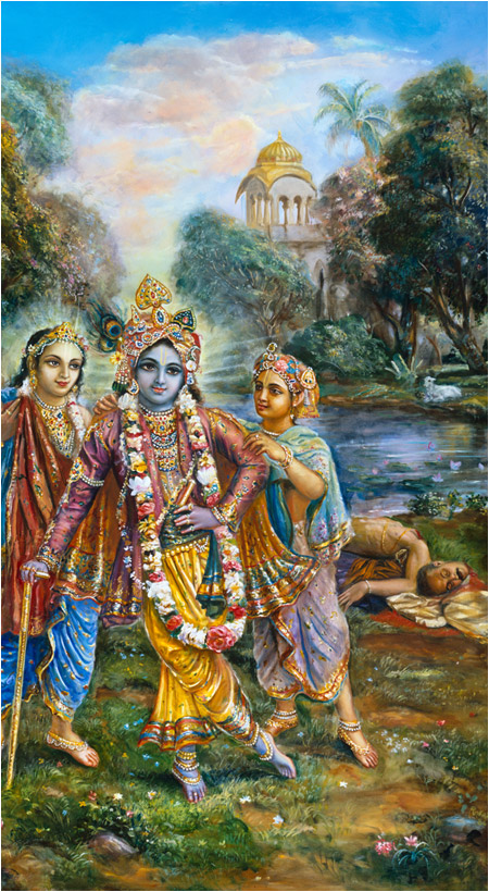 Lord Krishna & Washerman