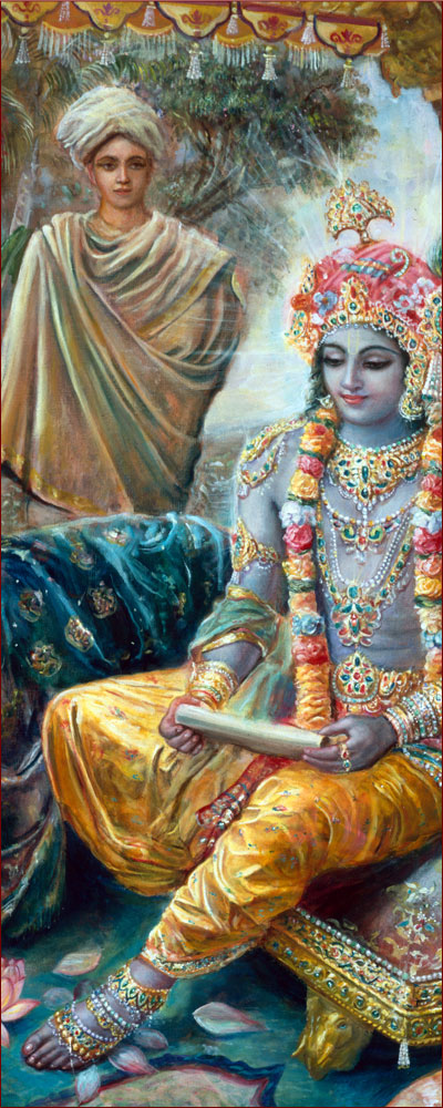 Lord Krishna & The Brahmana Messenger
