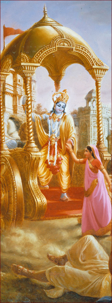 Lord Krishna Kidnapping Rukmini