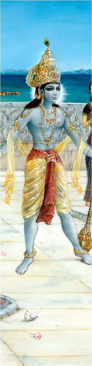 Lord Krishna with Club
