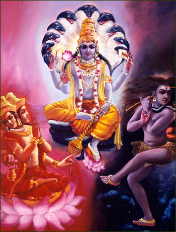 Brahma, Vishnu, Maheshwara
